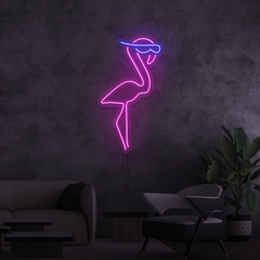Neon Sign Flamingo